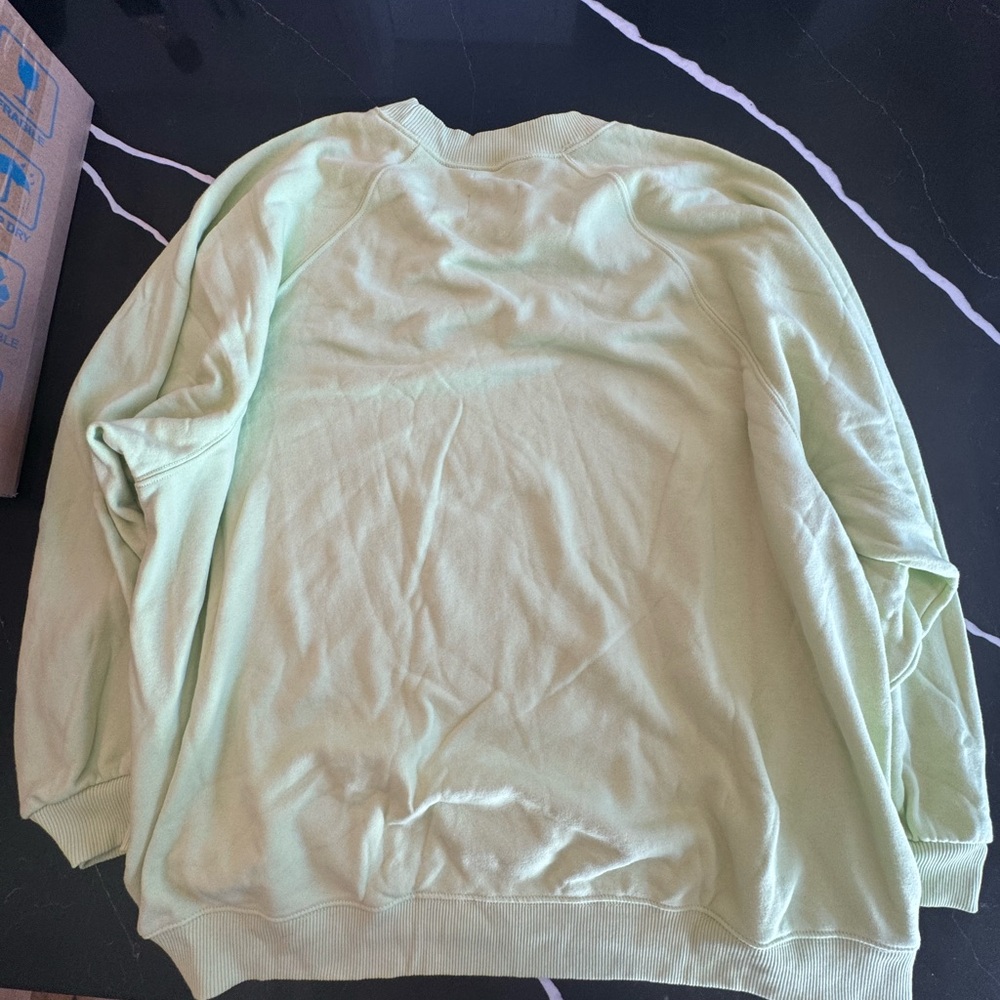 Lime Green Sweatshirt‎ - Picture 3 of 3